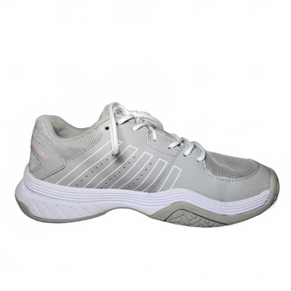 K-Swiss Women's Sneakers Size 7.5 Gray White Style 98552-023-M LOW - Picture 8 of 11